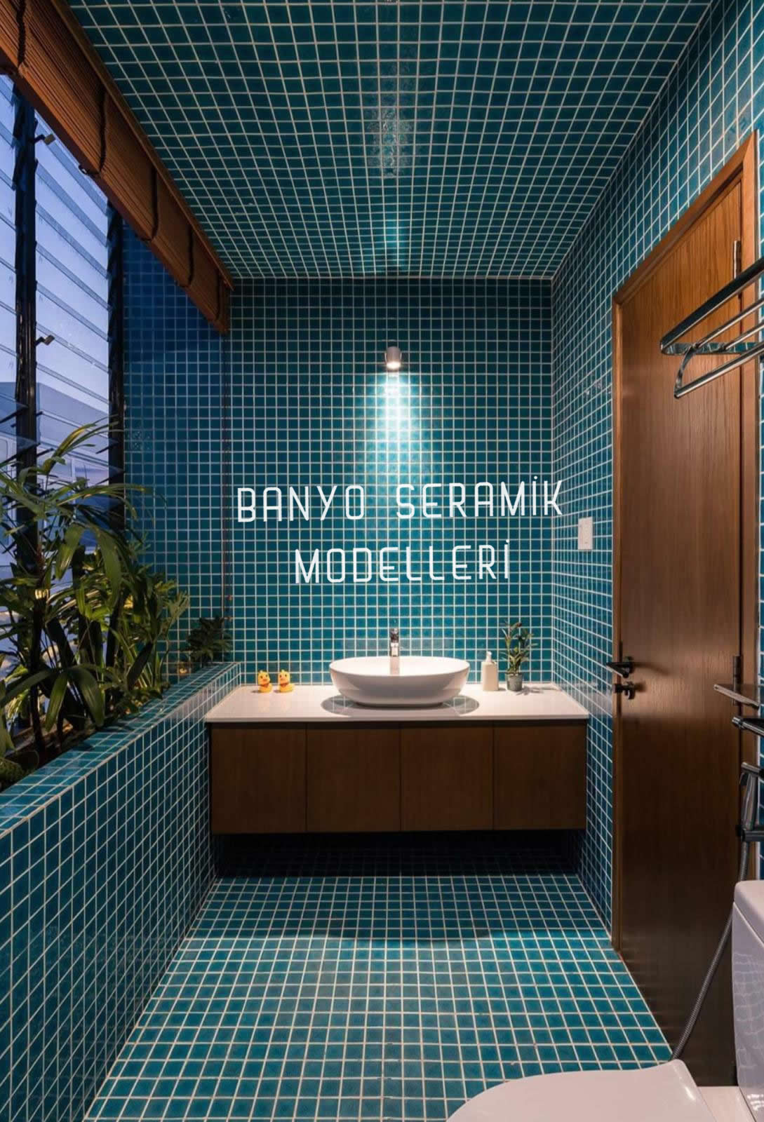 Banyo Seramik Modelleri-BSM-053, 10X10 Karo Banyo  Modelleri